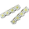 Daisies Bar Clips, Ivory (Set Of 2) - Hair Accessories - 4