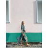 Women's Palma Long Sleeve Belted Maxi Shirt Dress, Marlow Marine - Dresses - 2