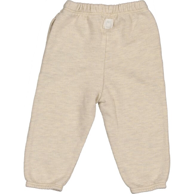 Ribbed Jogger Sweatpants, Sand - Sweatpants - 2