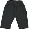 Side Pocket Gauze Pants, Charcoal - Pants - 2