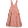 Sleeveless Ruffle Strap Tired Dress, Salmon - Dresses - 1 - thumbnail