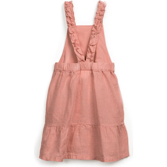 Sleeveless Ruffle Strap Tired Dress, Salmon - Dresses - 2