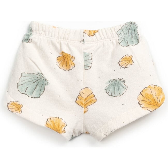 All-Over Clam Print Sweatshorts, Multicolors - Shorts - 2