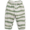 Wavey Striped Sweatpants, Green & Multicolors - Sweatpants - 1 - thumbnail