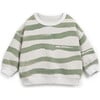 Wavey Striped Sweatshirt, Multicolors - Sweatshirts - 1 - thumbnail