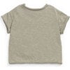 Short Sleeve Kangaroo Pocket T-Shirt, Olive - T-Shirts - 2