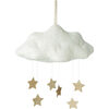 PICCA LOULOU CLOUD Corduroy White with stars  13" - Plush - 1 - thumbnail