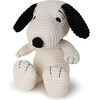 PEANUTS SNOOPY Sitting Corduroy Cream 7.5" - Plush - 1 - thumbnail