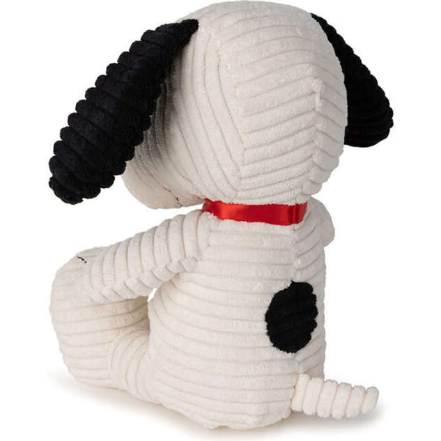 PEANUTS SNOOPY Sitting Corduroy Cream 7.5" - Plush - 2