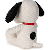 PEANUTS SNOOPY Sitting Corduroy Cream 7.5" - Plush - 2