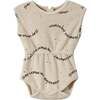 Baby Terry Wander Lust & Desert Dust Romper. Sand - Onesies - 1 - thumbnail