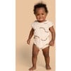 Baby Terry Wander Lust & Desert Dust Romper. Sand - Onesies - 2