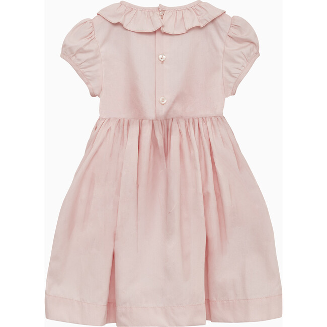 Toddler Willow Rose Hand Smocked Dress, Pink - Dresses - 3