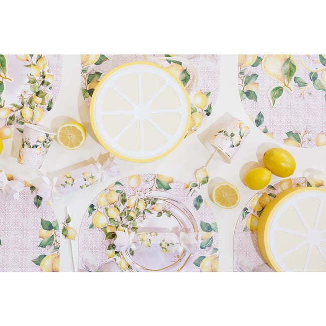 Lemon Capri Side Plates - Party - 4