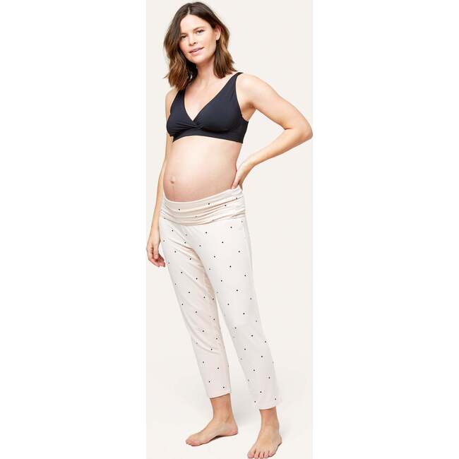 Women's Max C-Section Friendly Tapered Lounge Pant, Dots - Pajamas - 2