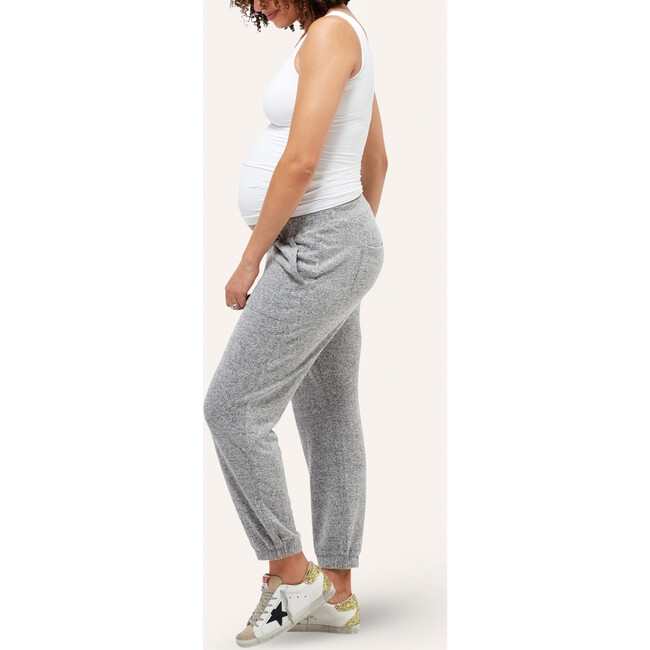 Women's Jenna Cloud Knit Jogger Pant, Grey - Sweatpants - 2