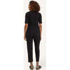 Women's Camilla Ribbed Pant, Black - Pants - 3