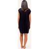 Women's Clementine Maternity & Nursing Nightie, Black - Nightgowns - 3