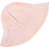 Cotton Terry Sunhat, Pale Pink - Hats - 1 - thumbnail