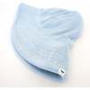 Cotton Terry Sunhat, Sky Blue - Hats - 3