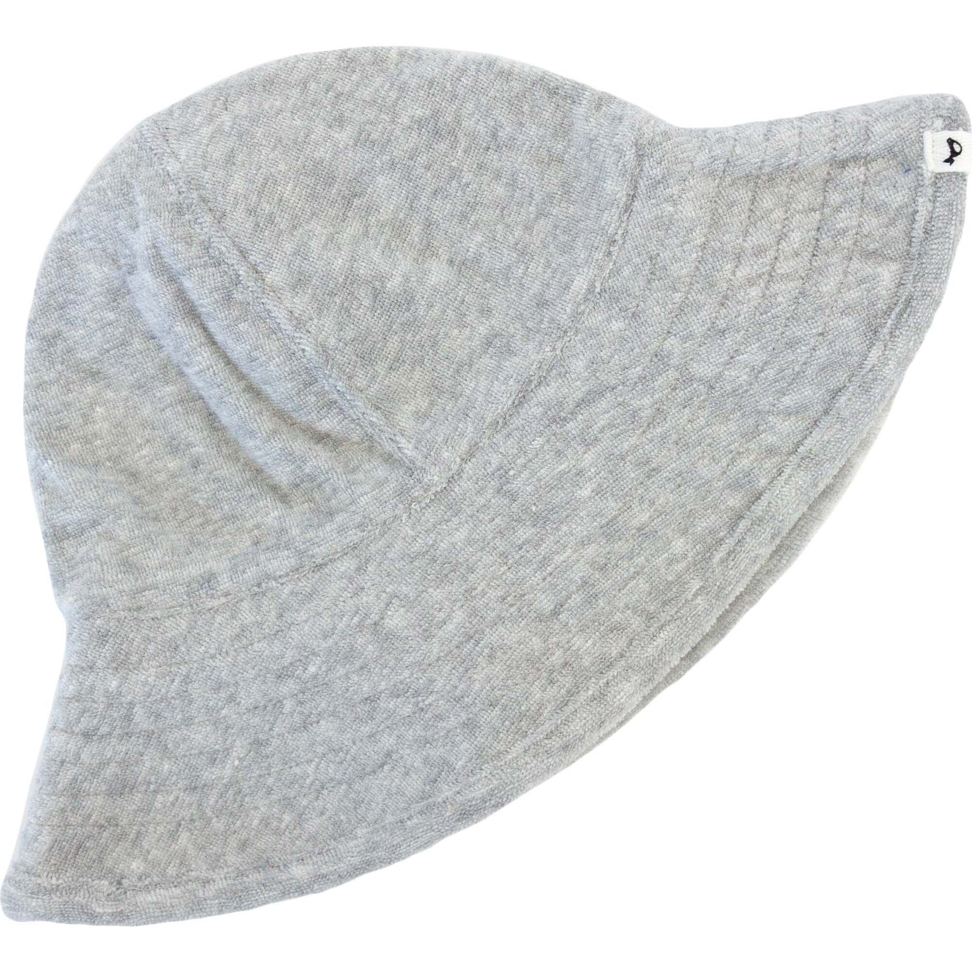 Cotton Terry Sunhat, Heather Gray - Hats - 1