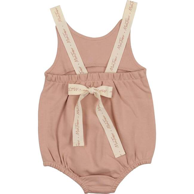 Ribboned Romper, Misty Rose