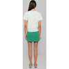 Women's The Margo Crew Neck Short Sleeve Tee, Celery - T-Shirts - 5