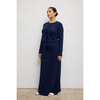 Women's Lauren Full Sleeve Crop Cardigan II, Navy - Cardigans - 4