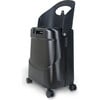 MiaMily 18-Inch Ride-On Trolley Carry-On Luggage, Midnight Black - Luggage - 1 - thumbnail