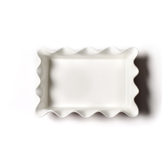 Red Stripe 13 Ruffle Casserole - Tabletop - 3