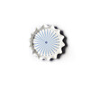 Iris Blue Burst 8 Ruffle Pie Dish - Tabletop - 2
