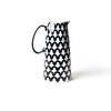 Black Arabesque Pedestal Pitcher - Tabletop - 4