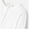 Girl Short Cardigan, White - Cardigans - 4