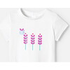 Baby Girl Short Sleeve T-Shirt, White - T-Shirts - 3