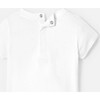 Baby Girl Short Sleeve T-Shirt, White - T-Shirts - 4