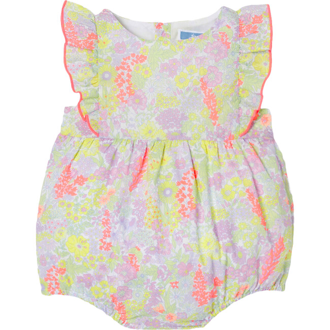 Baby Girl Liberty Fabric Rompers, Multicolours