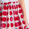 Girl Apple Print Skirt, White & Multicolours - Skirts - 5