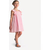 Girl Embroidered Special Occasion Dress, Pale Pink - Dresses - 6