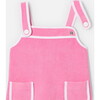 Baby Girl French Terry Dress, Tea Pink - Dresses - 3