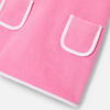 Baby Girl French Terry Dress, Tea Pink - Dresses - 4