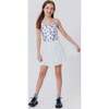 Girls Tennis Dress, Butterflies on White - Dresses - 2