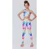 Girls Legging, Rainbow Ice Dye - Leggings - 2