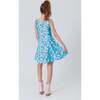 Girls Skater Dress, Butterfly Sky - Dresses - 4