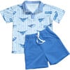 Sloan baby & kids' polo shirt, Whales - Polo Shirts - 5