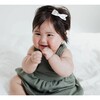 Petal Bow, White Eyelet - Hair Accessories - 2