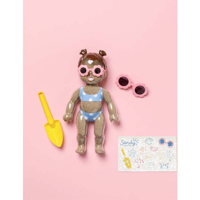 Sandy Beach Doll, Periwinkle Blue - Dolls - 10