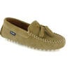 Tassel Driver Moccasins, Beige Suede - Loafers - 1 - thumbnail