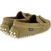 Tassel Driver Moccasins, Beige Suede - Loafers - 2