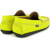 Plain 015 Walker Moccasins, Yellow Grainy - Loafers - 2