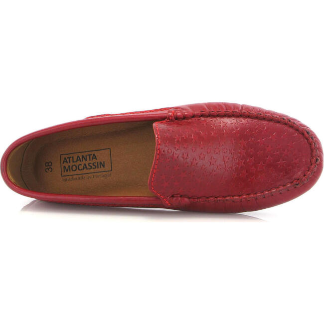 Plain 015 Walker Moccasins, Red Sierra Antik With Stars - Loafers - 5